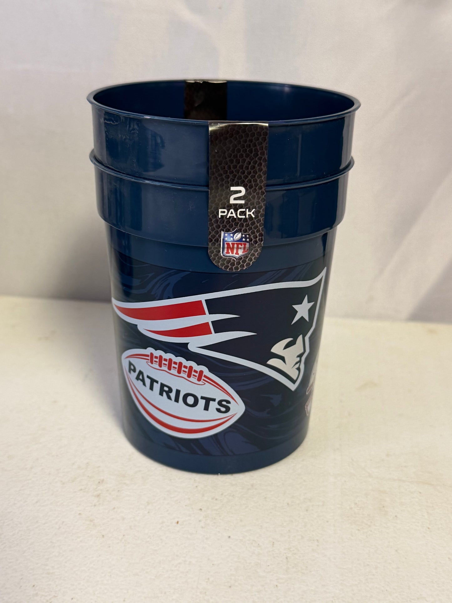 New England Patriots 2 Pack Cups