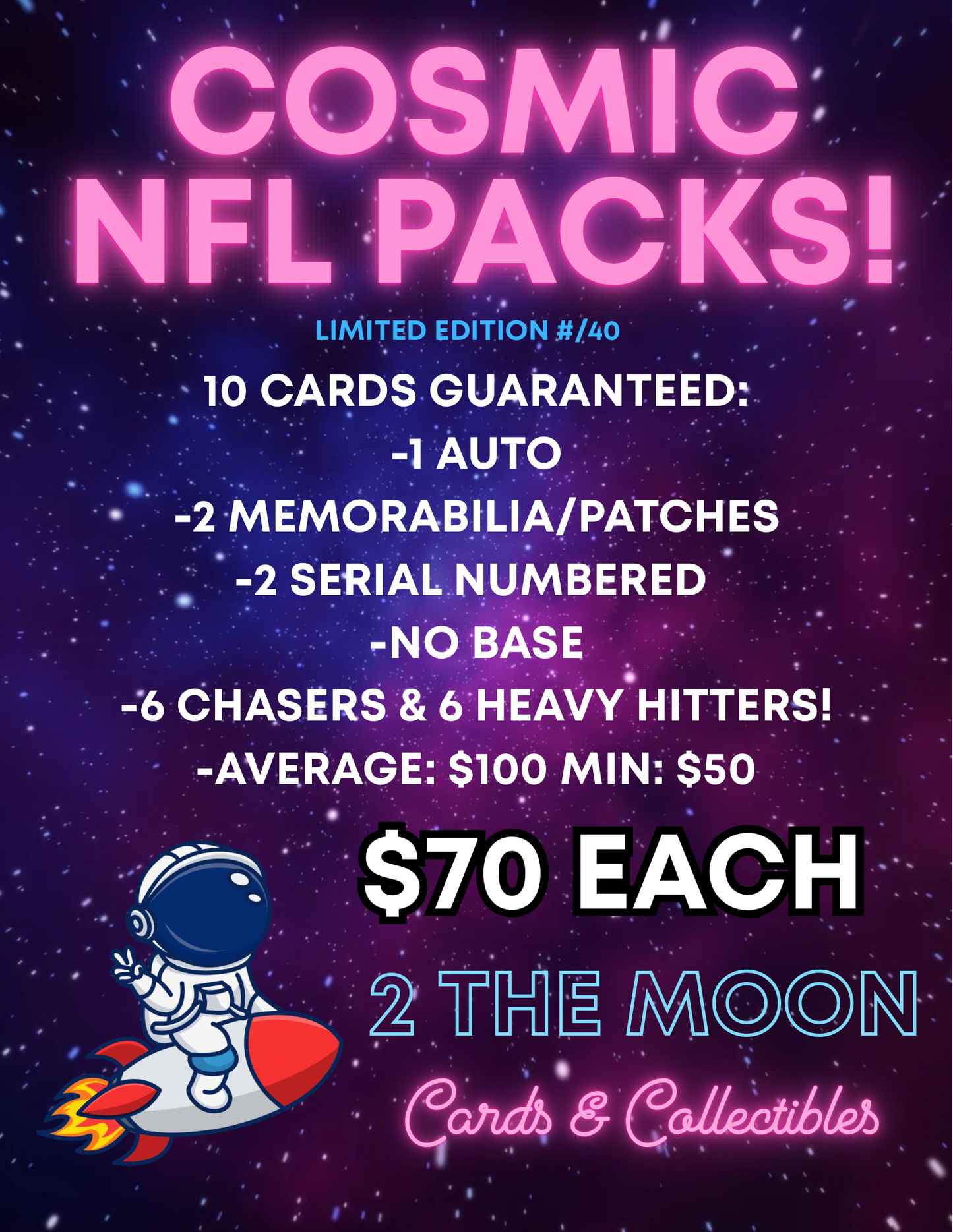 Cosmic NFL Pack