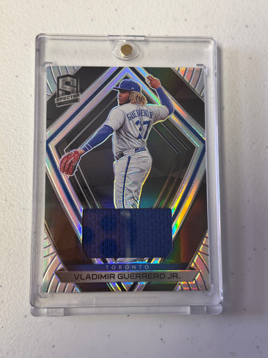 Vladimir Guerrero Jr Silver Spectra Patch