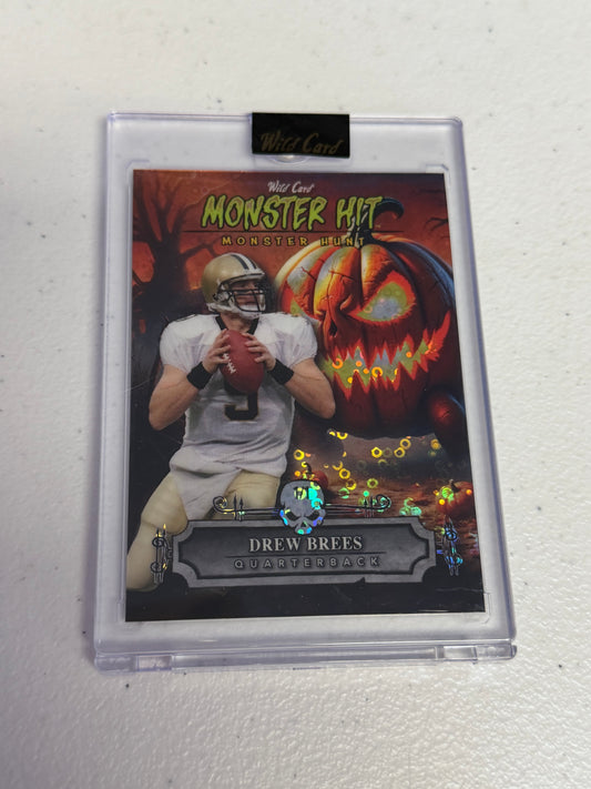 Drew Brees 1/1 Monster Hits