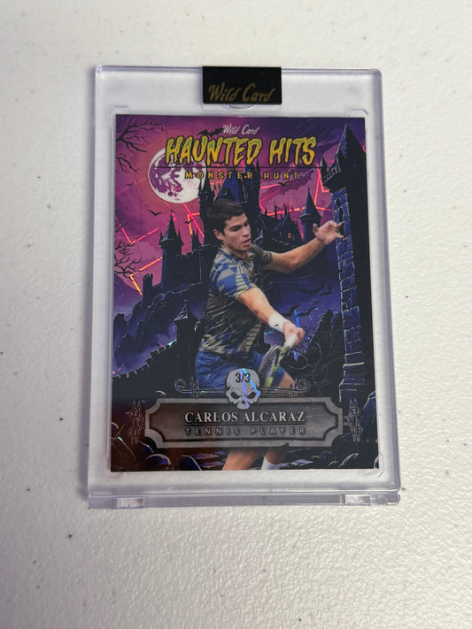 Carlos Alcaraz 3/3 Haunted Hits