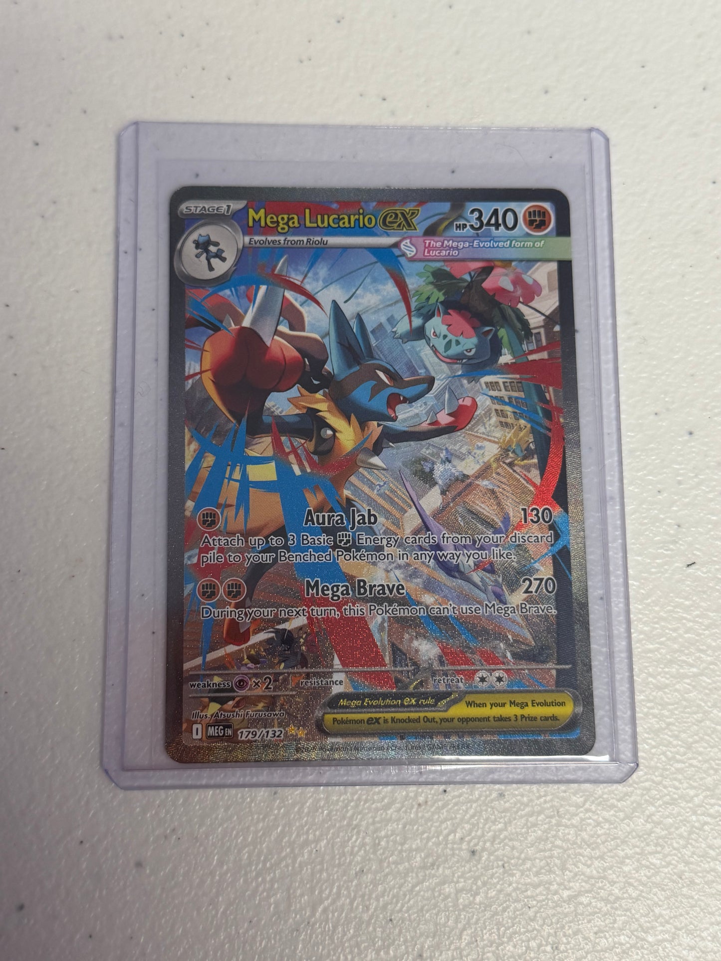 Mega Lucario EX Mega Evolutions