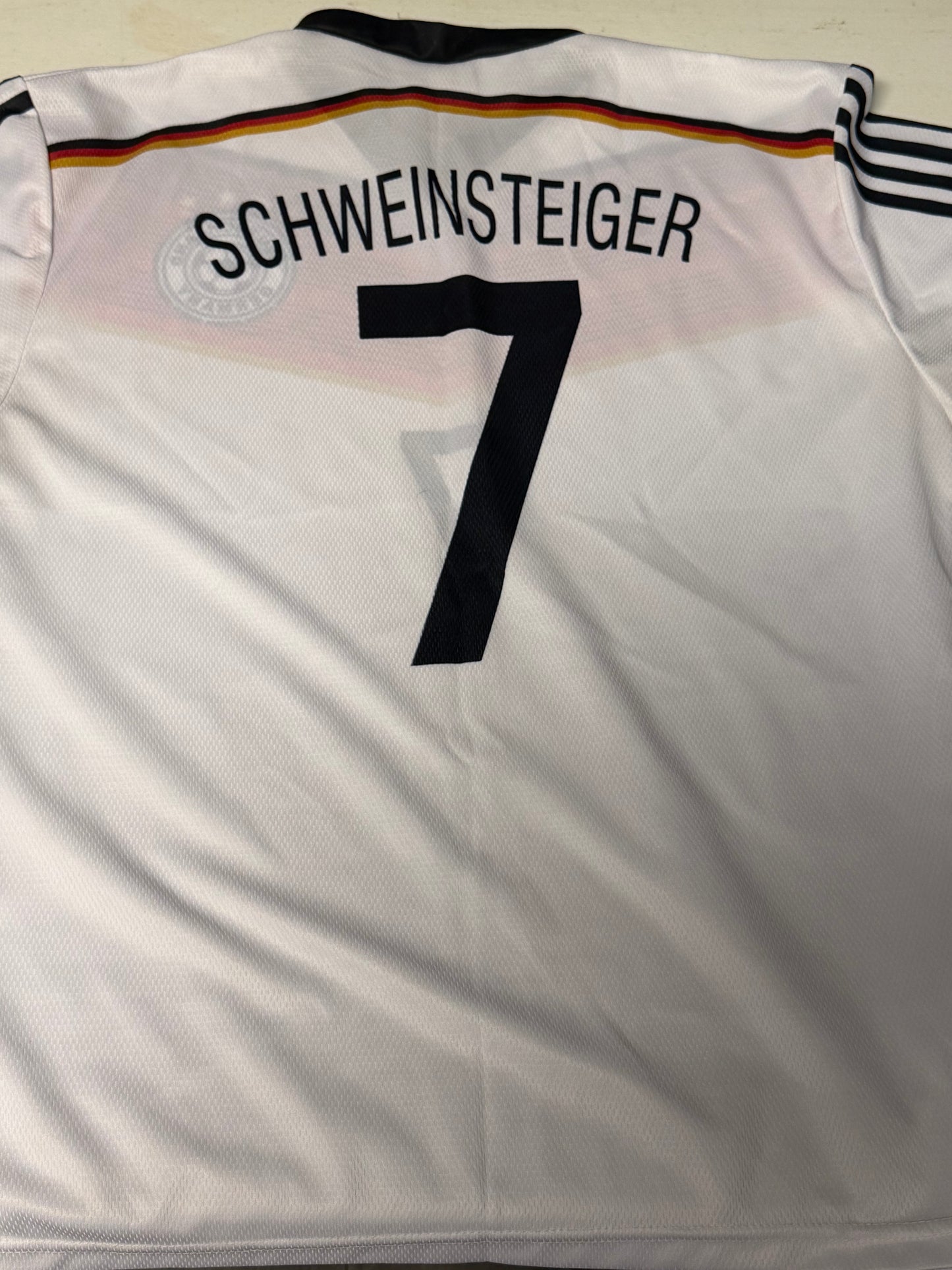 Germany Schweinsteiger Soccer Jersey Adult Small