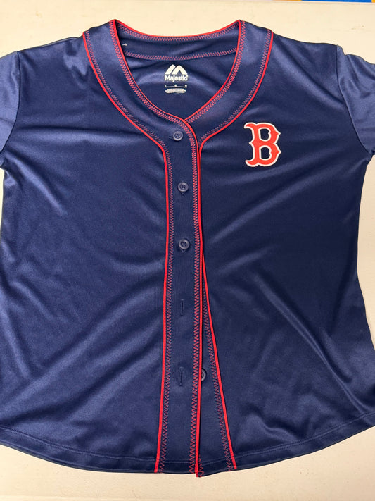Boston Red Sox Women’s Large Blue Jersey