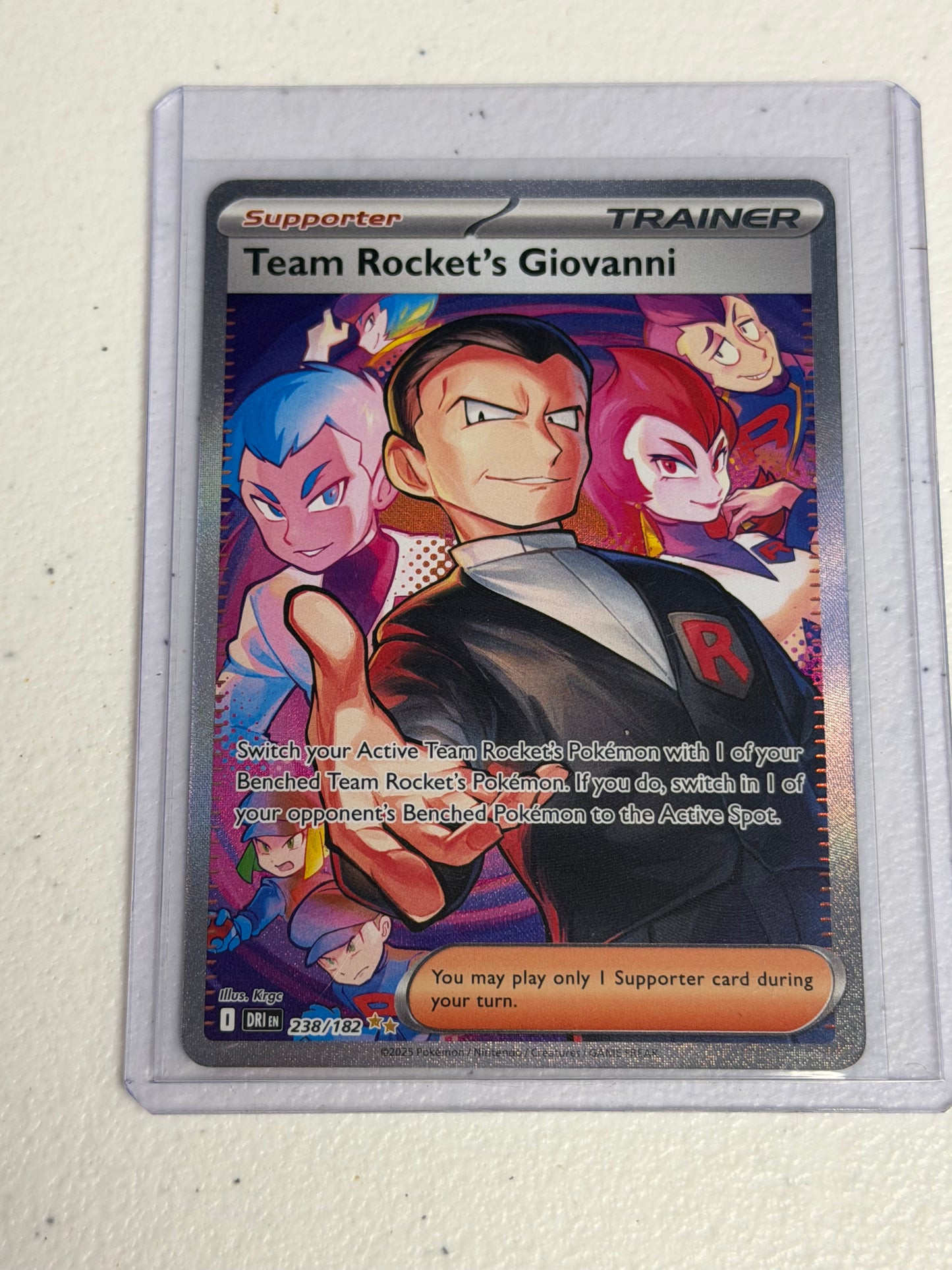 Team Rockets Giovanni