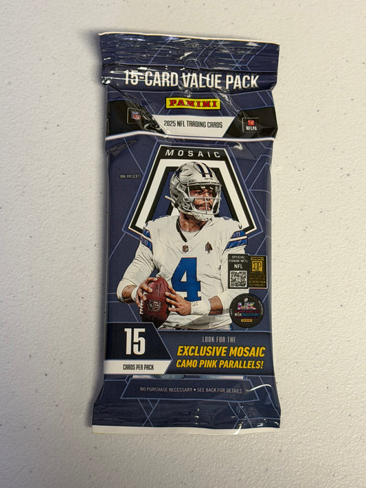 2025 Mosaic NFL Value Pack