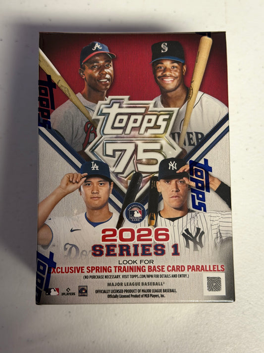 Topps 2026 Series 1 MLB Blaster