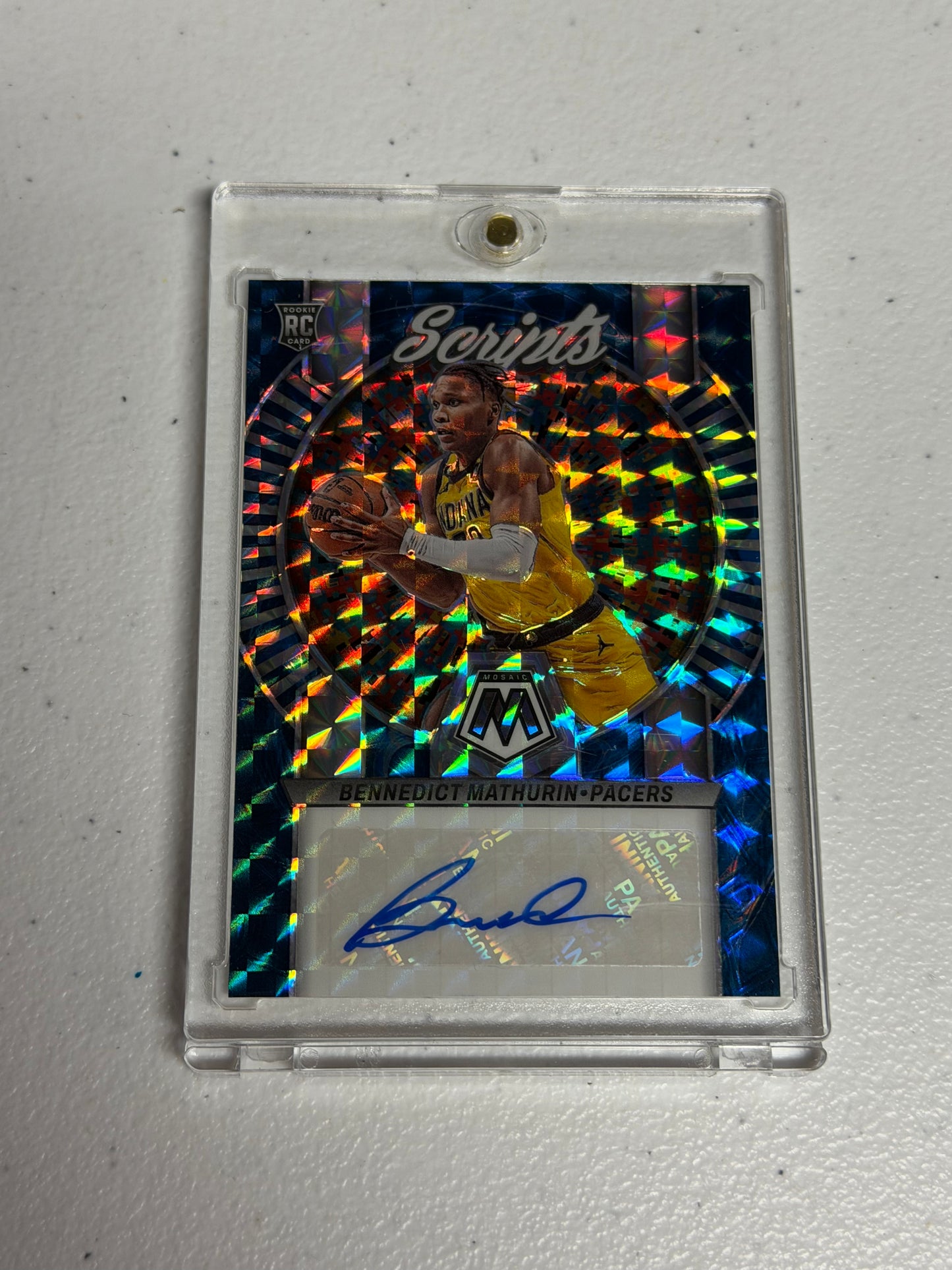 Benedict Mathurin Genesis Rookie Auto
