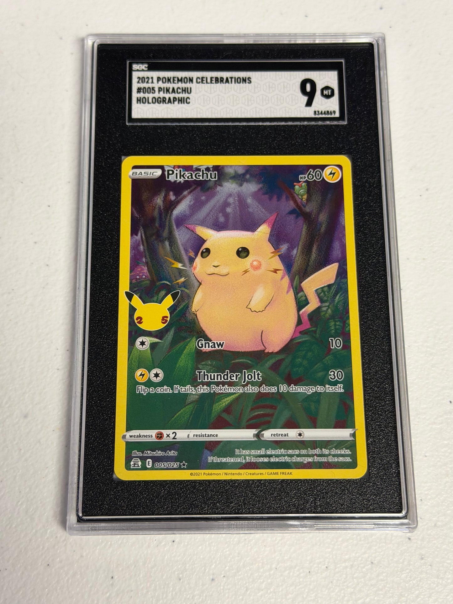 Pikachu Celebrations SGC 9