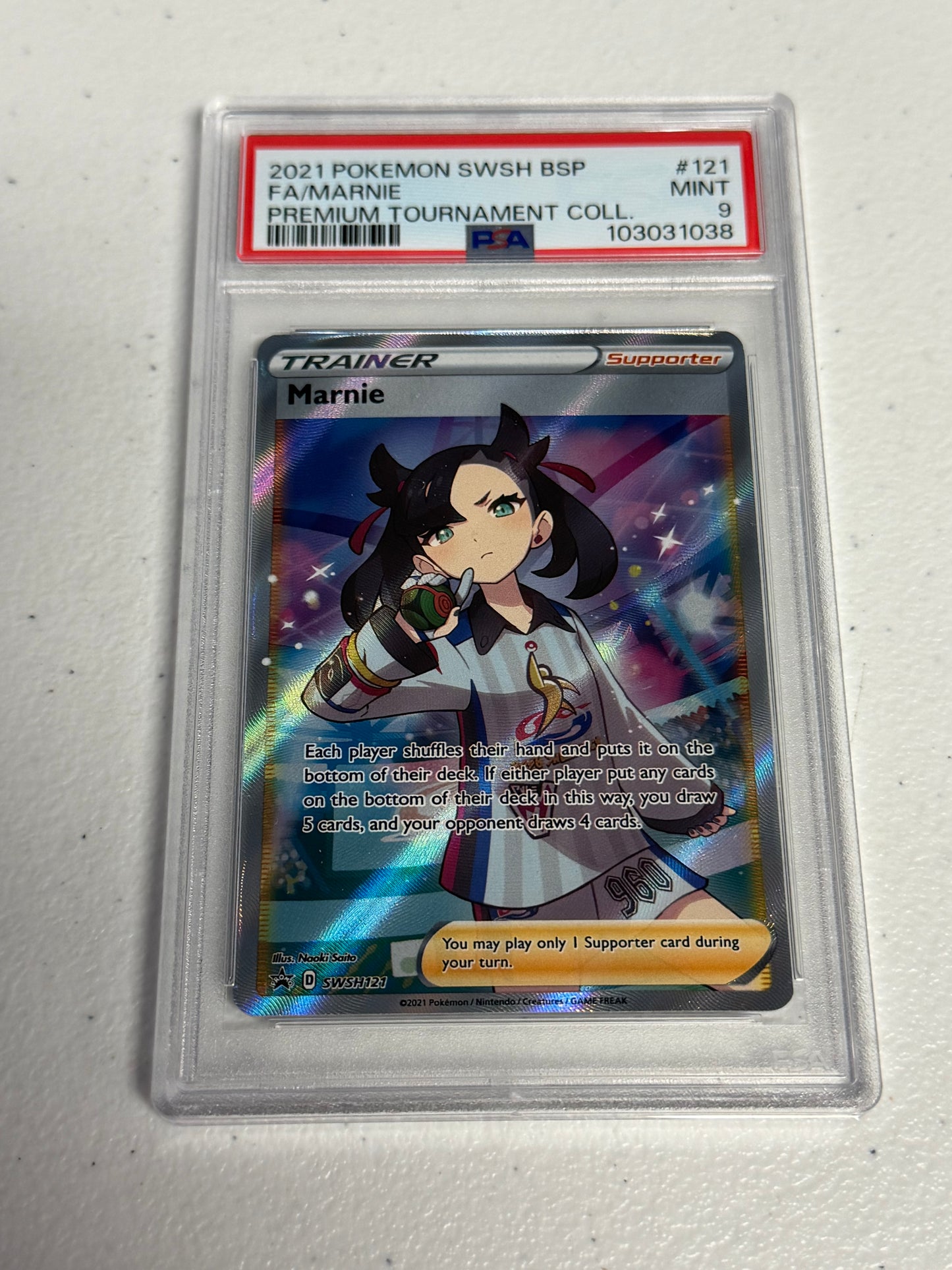Marnie Prem. Tournament Collection PSA 9