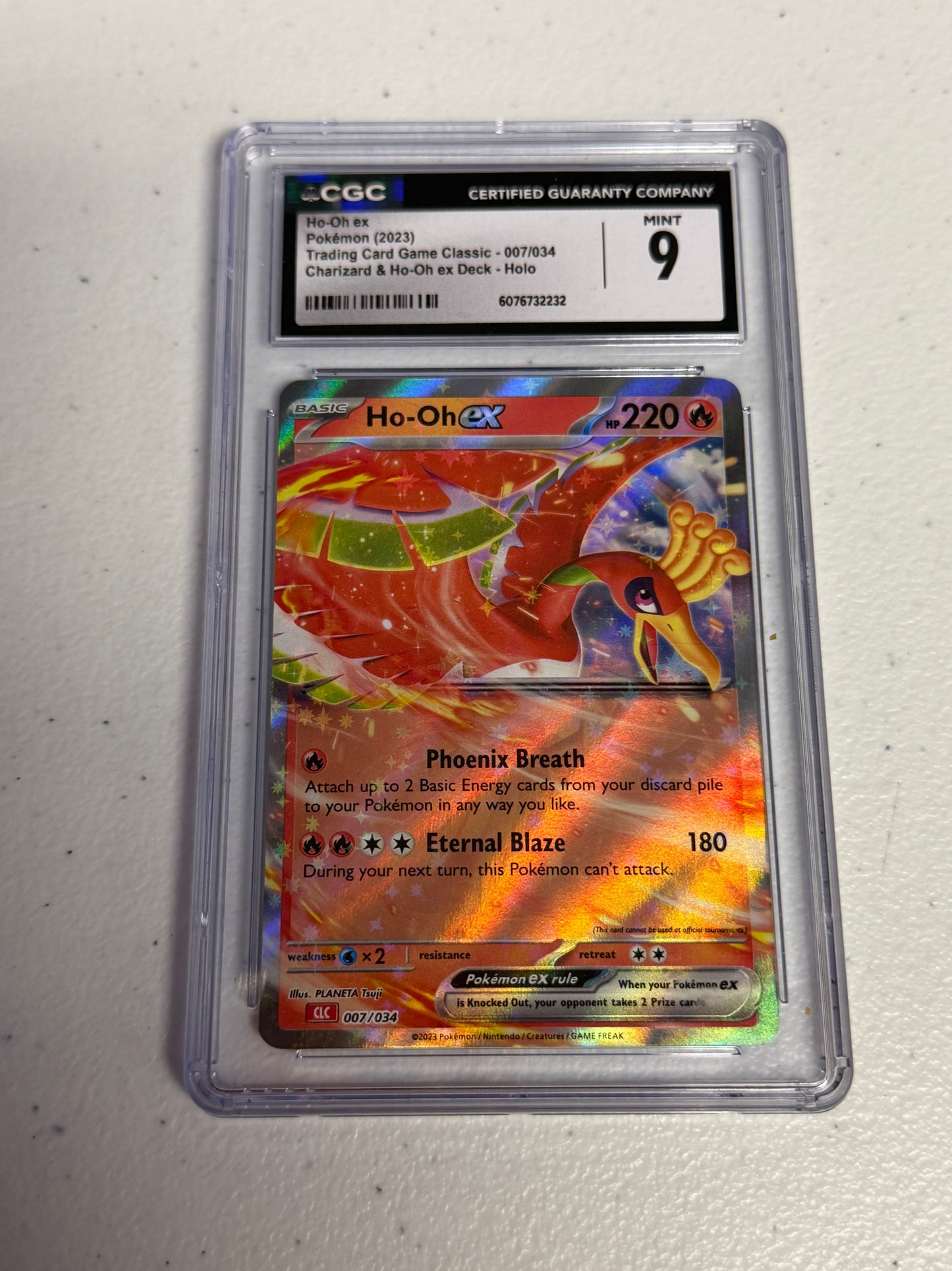 Ho Oh EX CGC 9