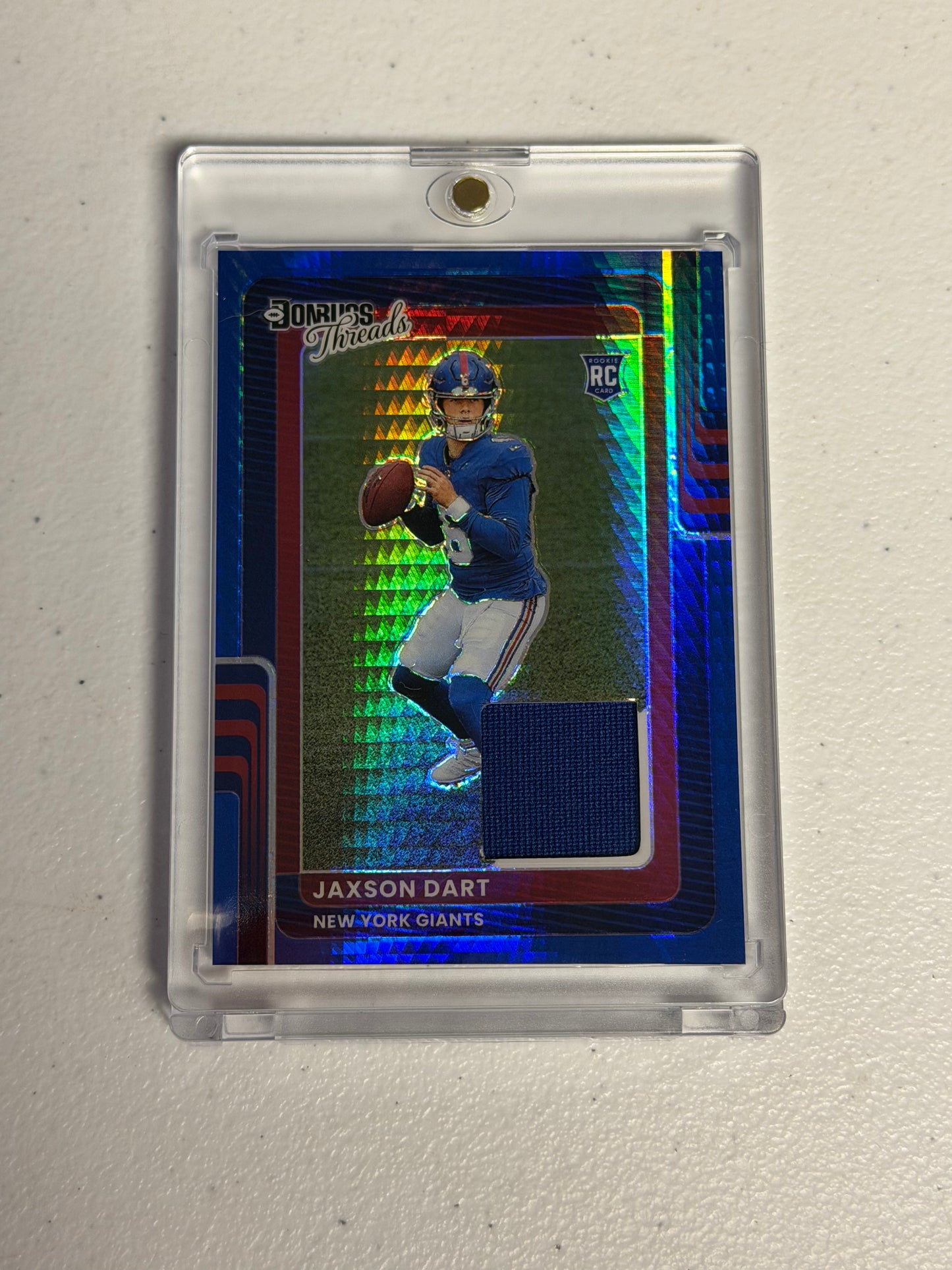Jackson Dart Blue Rookie Patch