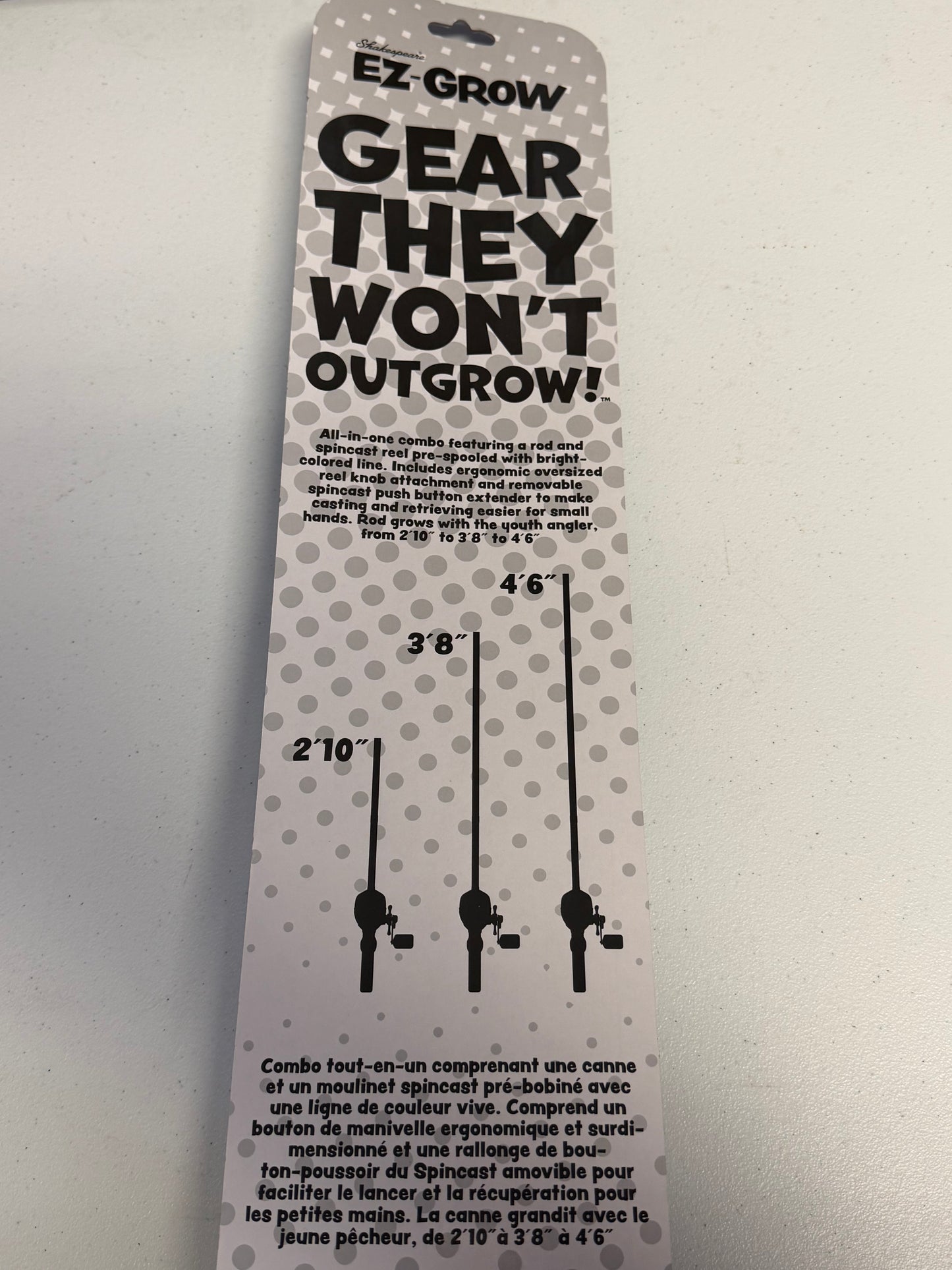 Shakespeare EZ Grow Fishing Rod