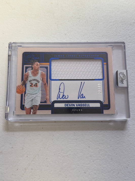 Devin Vassell Patch Auto /49