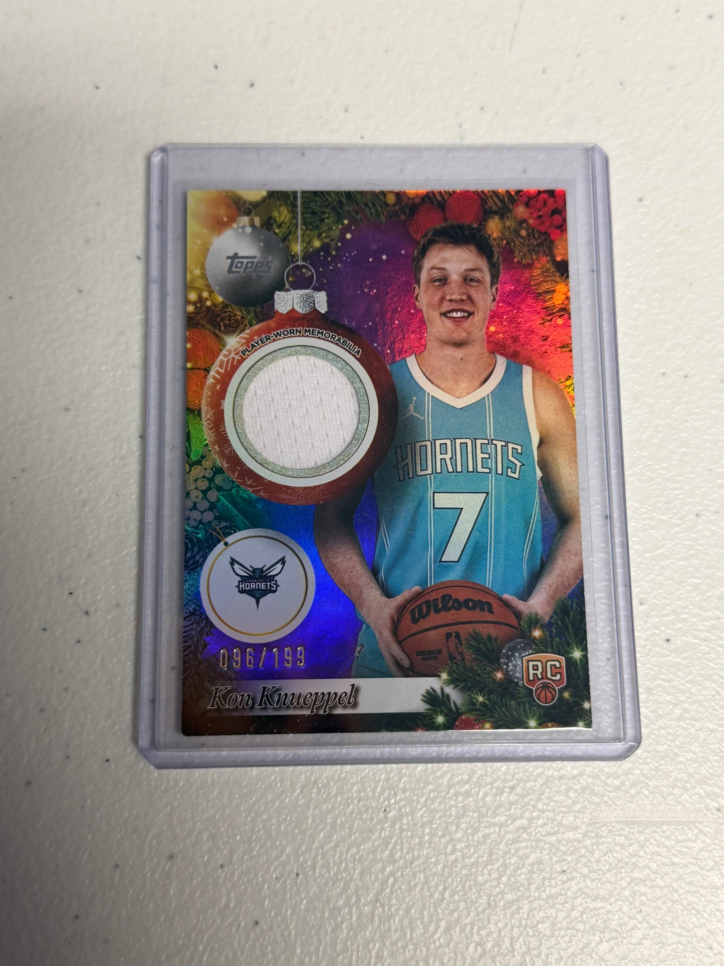 Kon Knueppel Topps RC Patch /199