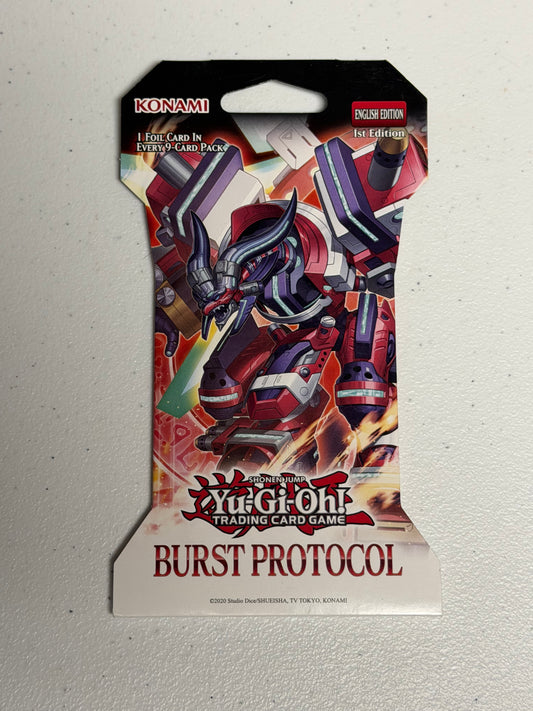 Yu-Gi-Oh Burst Protocol Sleeved Booster Pack
