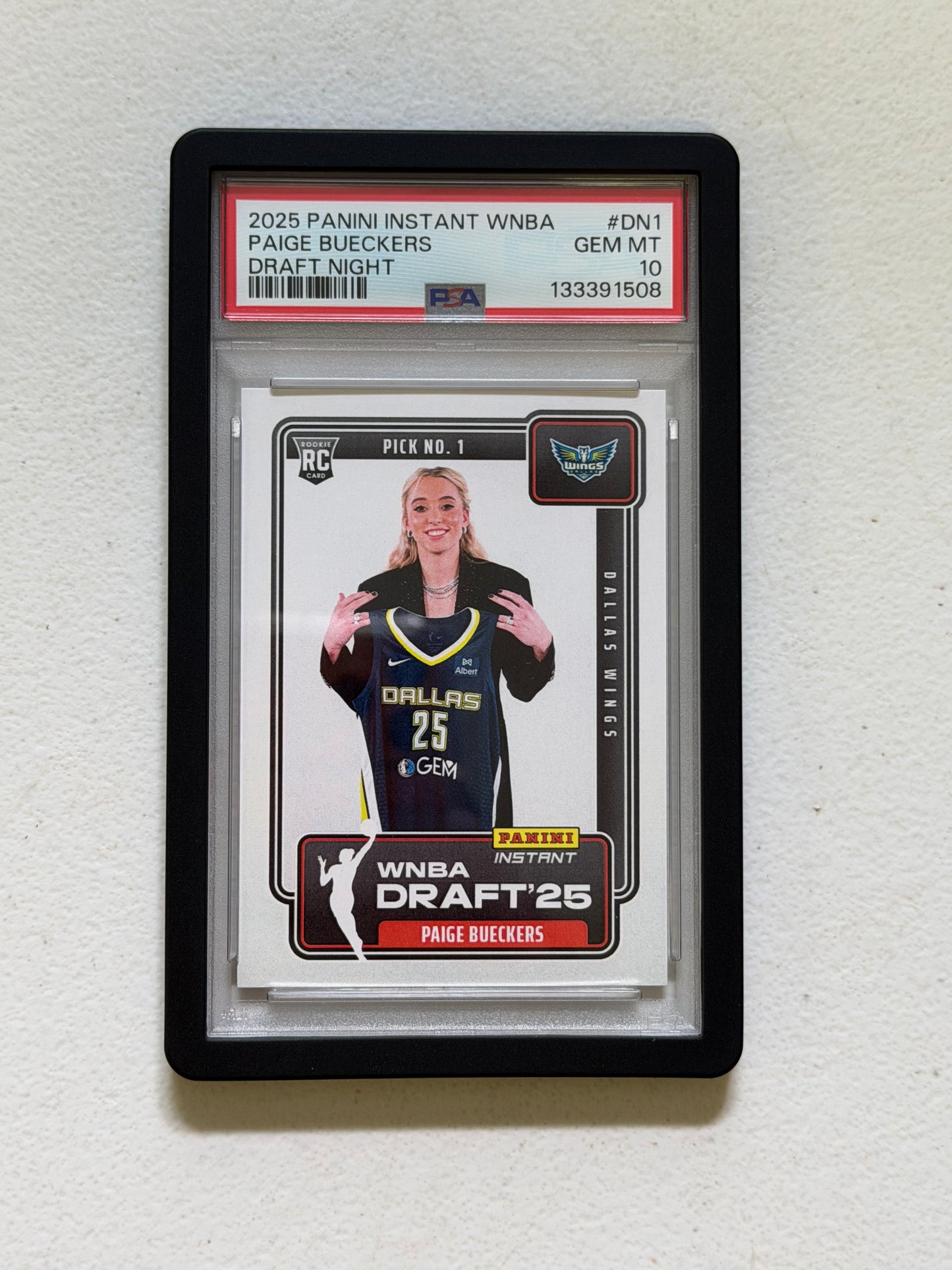 Page Bueckers RC WNBA Draft PSA 10