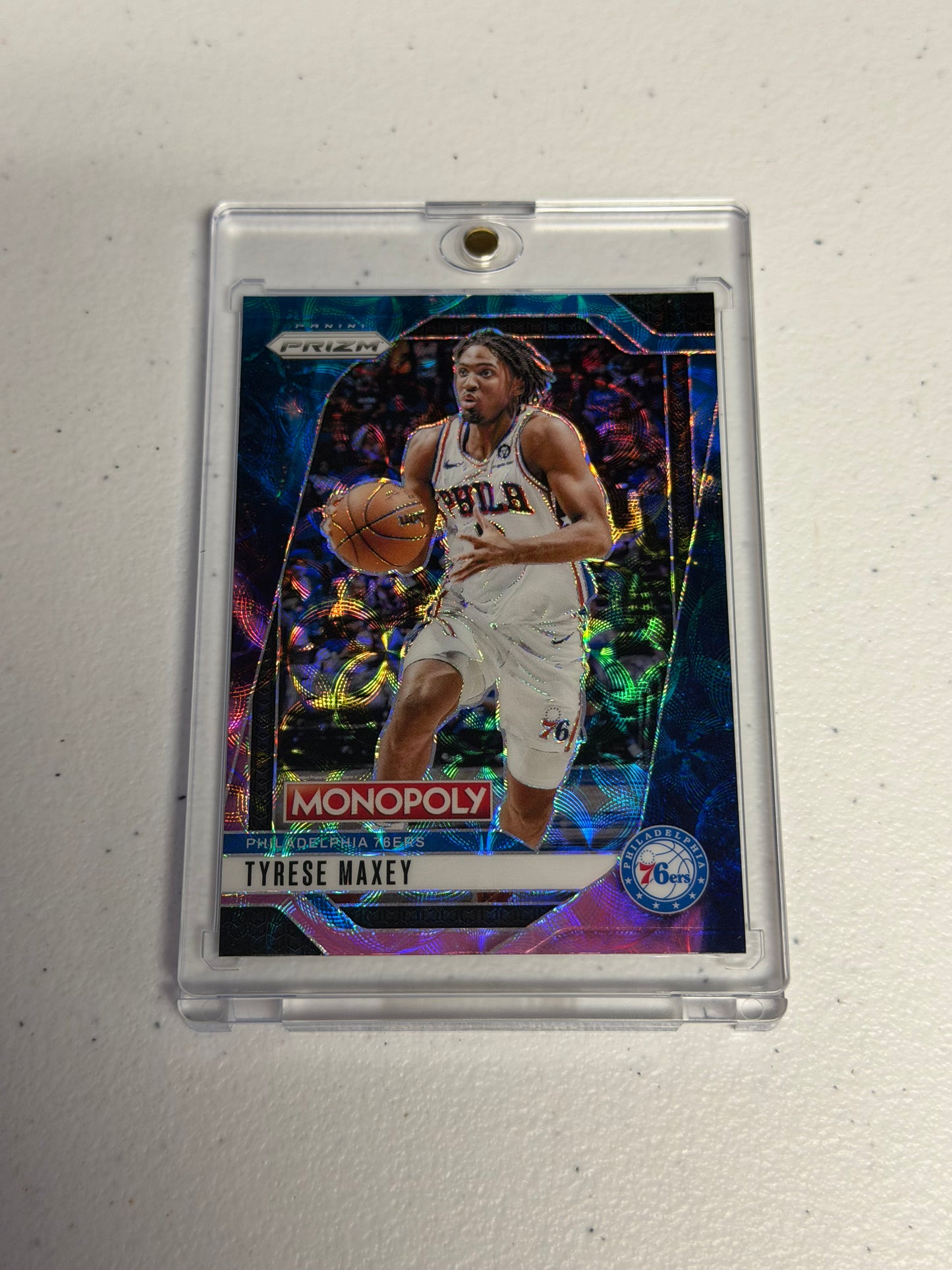 Tyrese Maxey Nebula Prizm