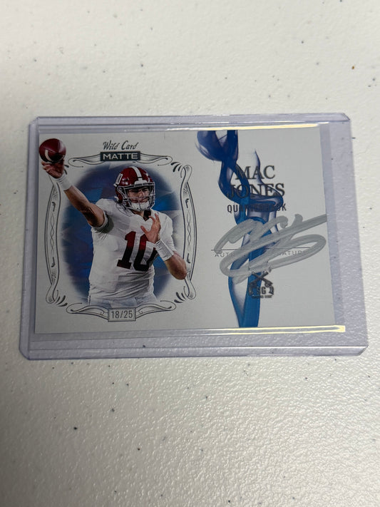 Mac Jones Auto /25