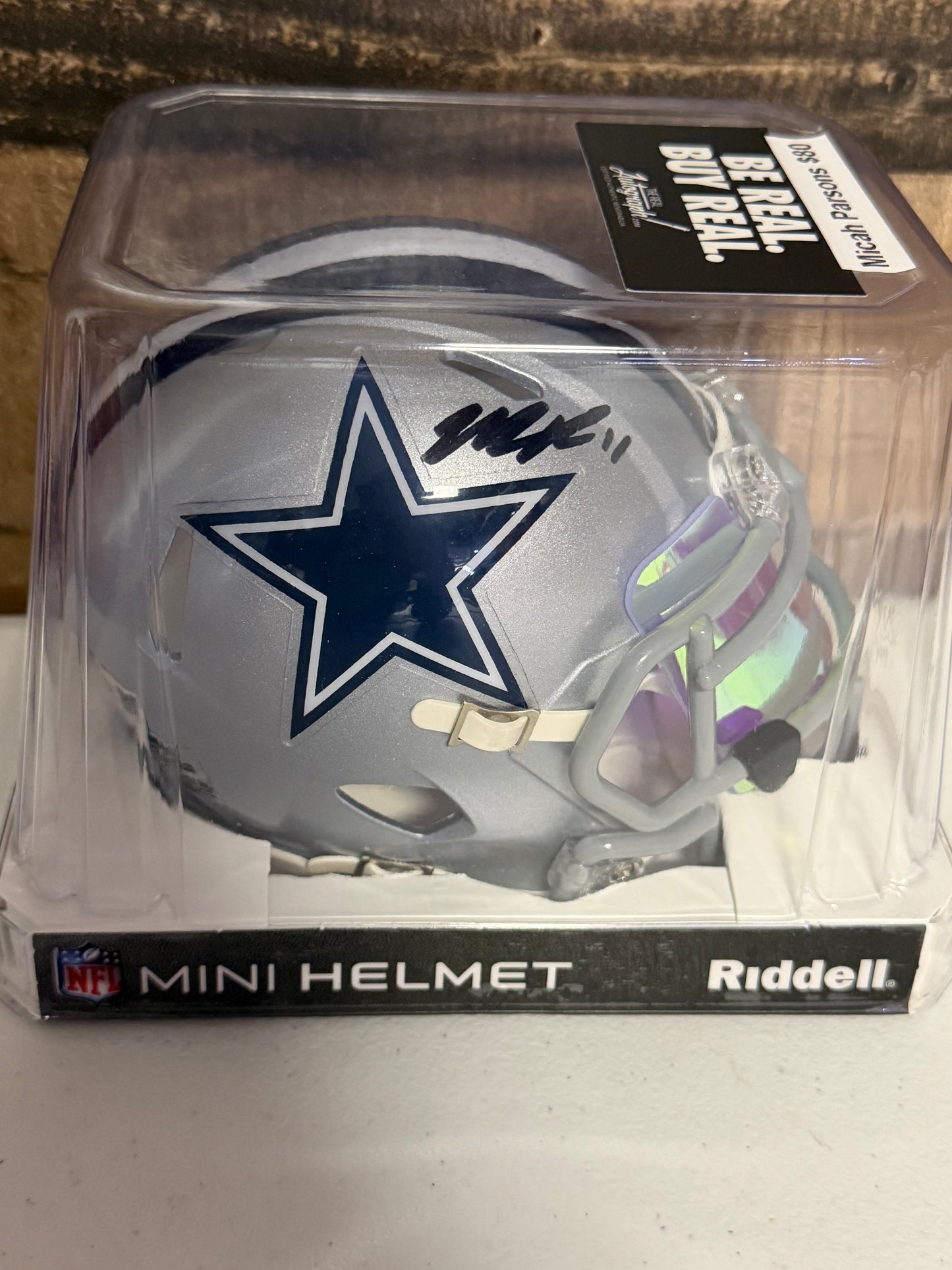 Micah Parsons Signed Mini Dallas Cowboys Helmet