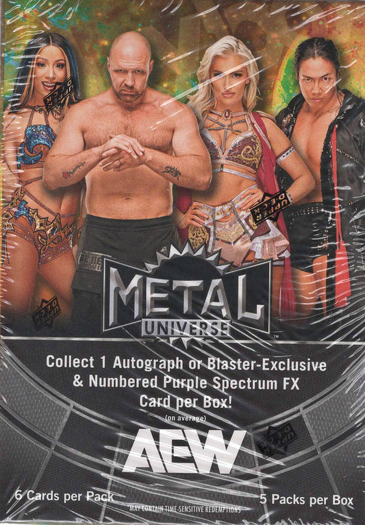2025 Upper Deck AEW Skybox Metal Universe Wrestling 30ct.