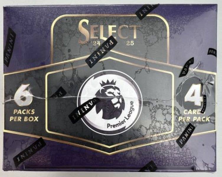 2024-25 Panini Select Premier League Soccer 24ct Blaster Box